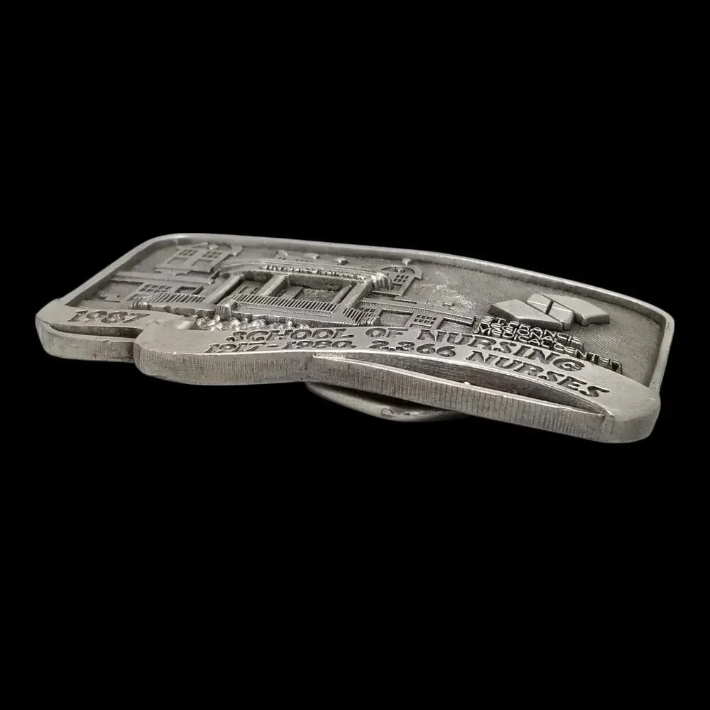 VTG Belt Buckle 1987 St. Francis Regional Medical Center Hospital Wichita Kansas